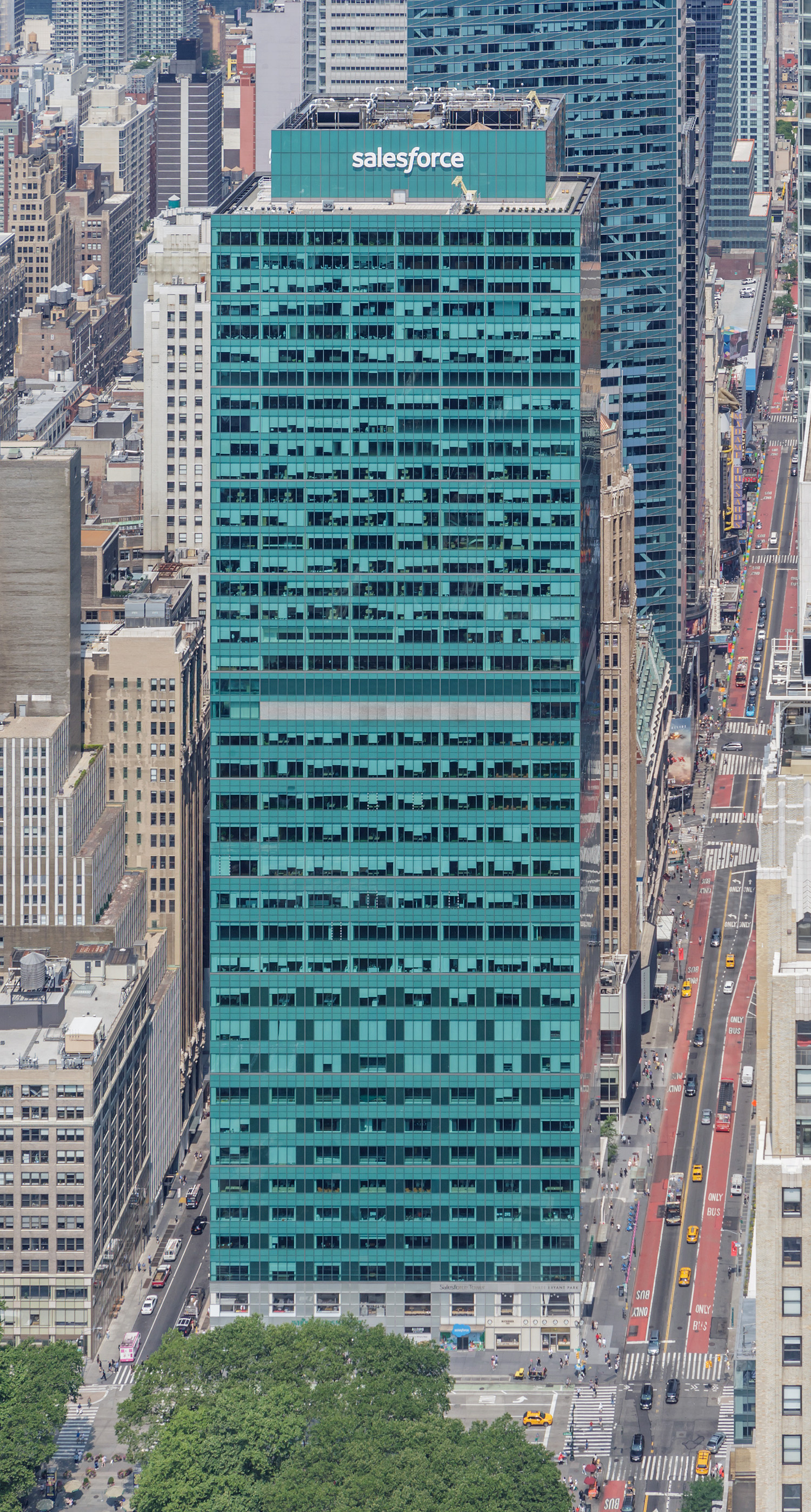 Salesforce Tower, New York City - View from One Vanderbilt. © Mathias Beinling
